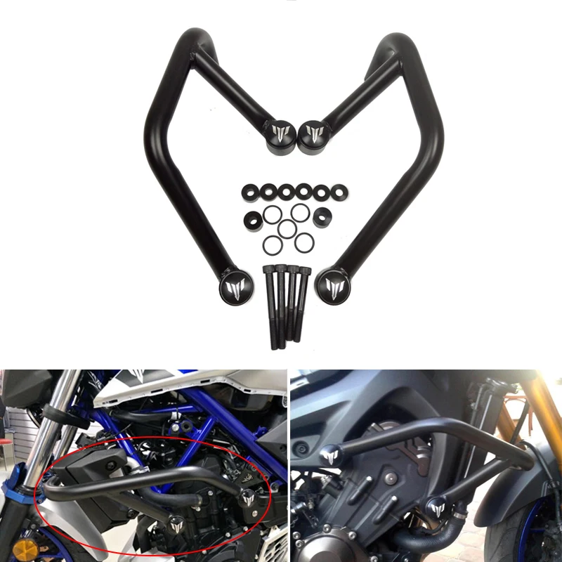 2014 2018 MT 09 FZ MT09 защита двигателя для Yamaha 2015 2016 2017 FZ09|Накладки и декоративные