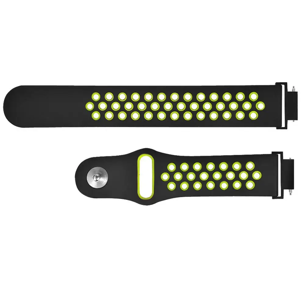 Новая замена для Huami Amazfit Verge Смарт-часы силиконовый ремешок на запястье спортивный мягкий ремешок аксессуары для часов - Цвет: C