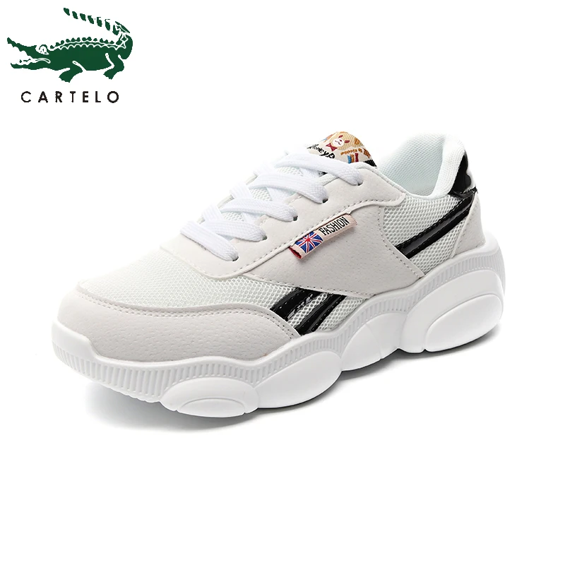 Женские сетчатые кроссовки CARTELO Повседневная Удобная дышащая обувь на платформе
