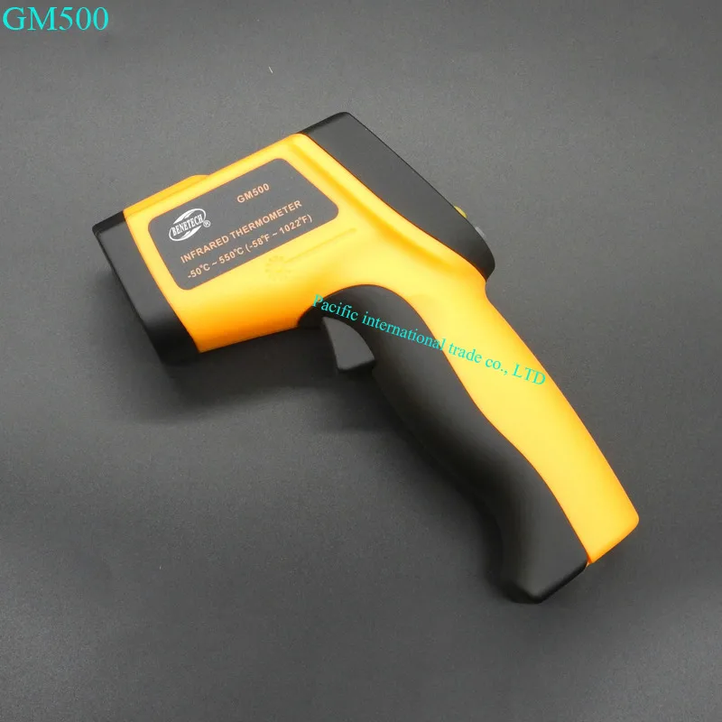 GM500 цифровой лазерный инфракрасный термометр 50 ~ 500C( 58 1022F) температурная пирометр