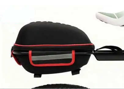 Red Большая велосипедная задняя стойка, багажная сумка MTB, рама из алюминиевого сплава, посылка, быстросъемная багажная сумка с водонепроницаемым чехлом - Цвет: Red