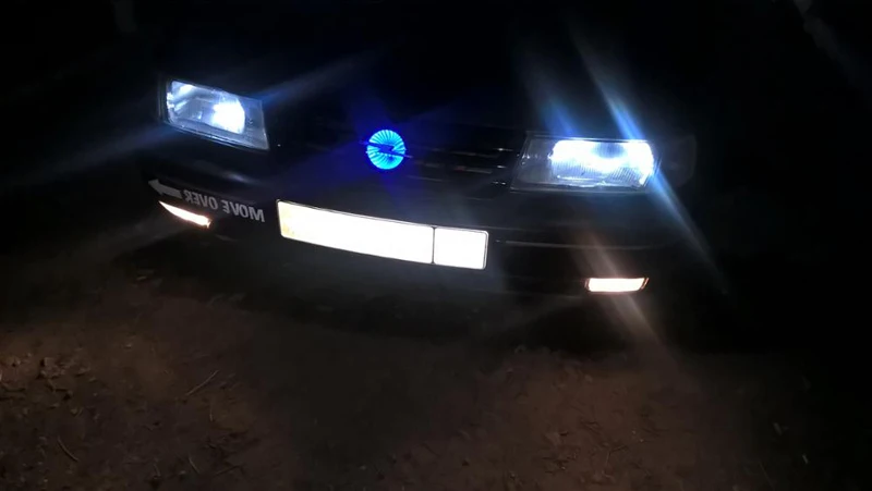 133 мм X 101 водонепроницаемый 3D автомобильный значок светодиодный светильник Авто