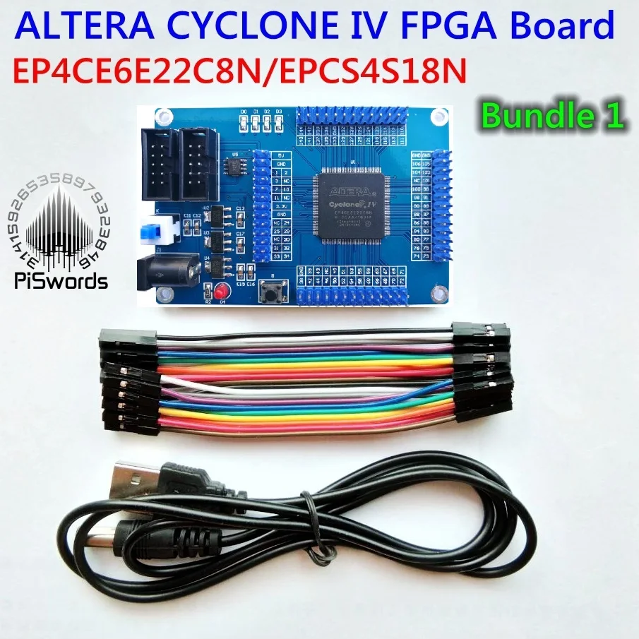 FPGA ALTERA макетная основная плата комплект CYCLONE IV EP4CE EP4CE6E22C8N плата Blaster usb jtag Образец Кода SCH