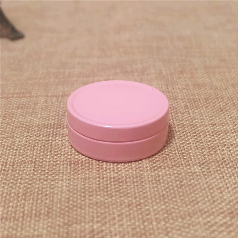 10g Pink Cosmetic Jar Lip Balm Sample Package Bottles Small Refillable Empty Aluminum Tins Free Shipping | Дом и сад