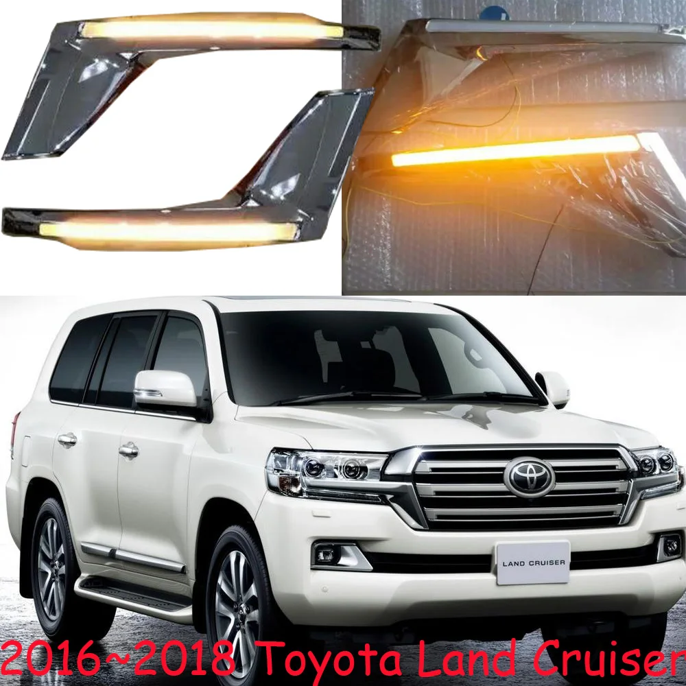 LED 2016 ~ 2018 Cruiser дневной свет противотуманный фара corolla camry Hiace sienna yaris prado свет|daytime