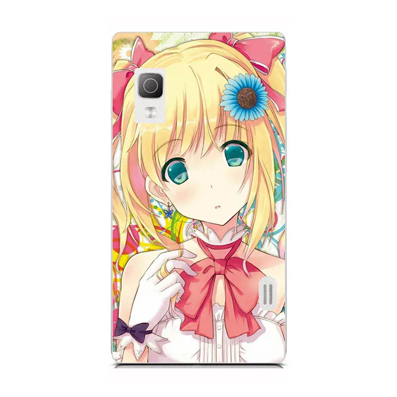 M71 Чехол Funda для LG L5II L5 II 2 E455 L5ii E 455 жесткий пластиковый чехол для LG L5ii принт милые животные чехлы для телефонов с изображением цветов - Цвет: M71