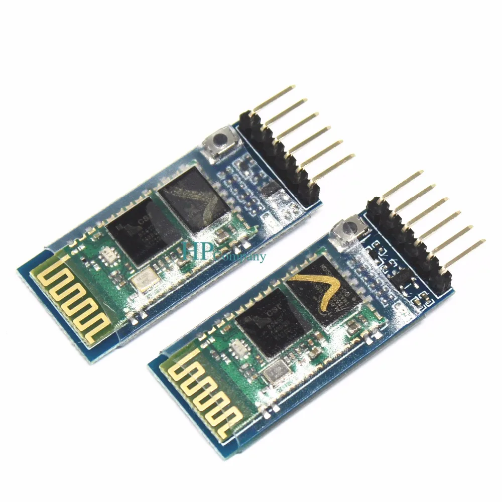 1 шт. HC05 HC 05 master slave 6pin мастер машина встроенным Bluetooth серийный сквозной модуль