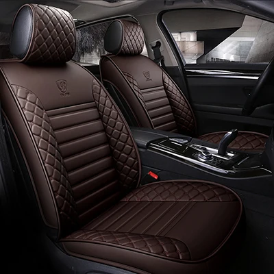 coffee no pillow Универсальный чехол для автомобильных сидений для kia ceed cerato k3 sportage 3 rio 3 4 soul sorento spectra автомобильные аксессуары - Название цвета: coffee no pillow