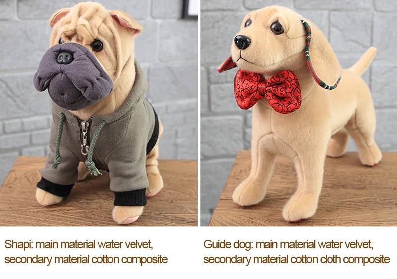 30 см Boston Hound/Английский бульдог/Bomei/Shar Pei имитация собаки плюшевая игрушка хорошее качество реалистичные куклы для собак