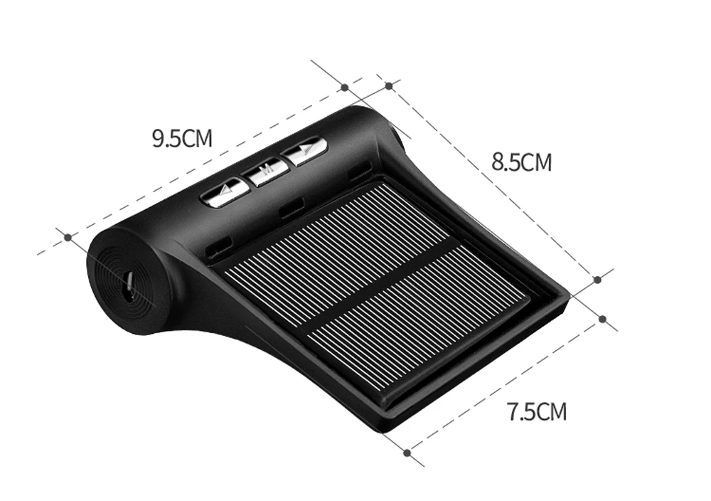 USB или солнечная зарядка автомобиля TPMS система контроля давления в шинах HD цифровой ЖК-дисплей Автосигнализация инструмент беспроводной 4 внешних датчика
