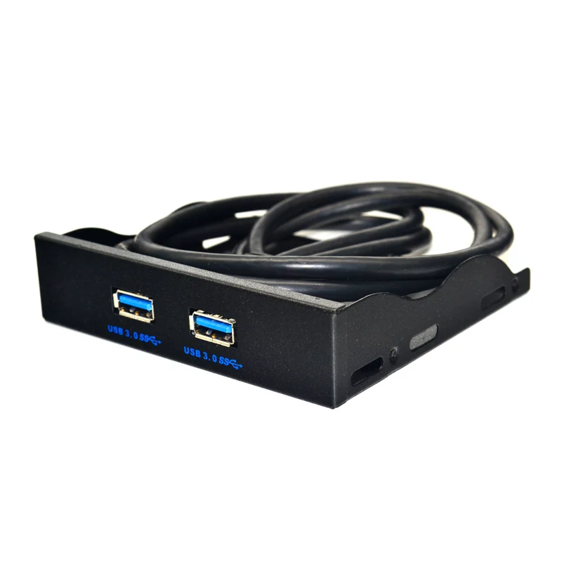 H1111Z 20 Pin 2 порта USB 3,0 Передняя панель 3,5 дюймов USB3.0 хаб кабель расширения адаптер металлический кронштейн для ПК настольный флоппи-отсек