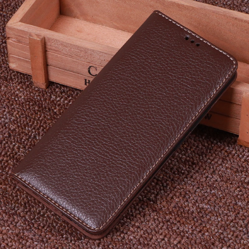 

RYKKZ Luxury Leather Flip Cover For OUKITEL C13 Pro 6.18'' Mobile Stand Case For OUKITEL C13 Pro Leather Phone Case Cover