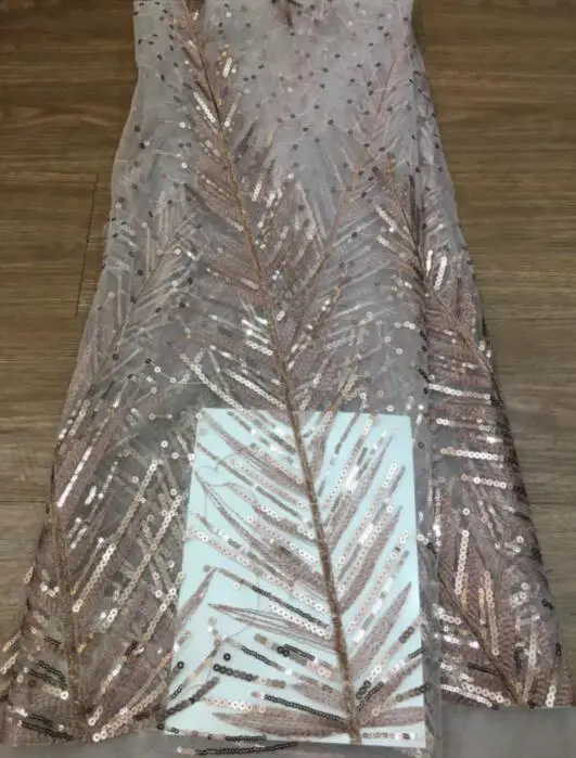 Высококачественная вышитая кружевная ткань Anan-12146 уникальная французская для