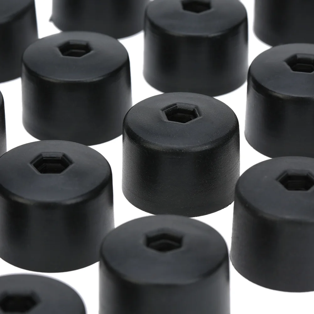 Автомобильный стиль 20 шт 17 мм гайка для колеса автомобиля крышка болта