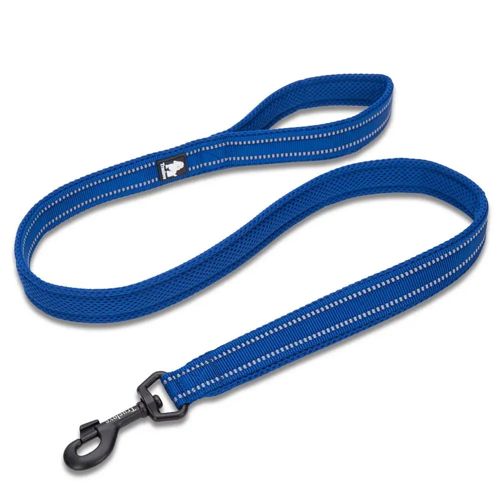 Royal Blue Truelove 110 см сетчатый мягкий поводок для собак розовый прочный светоотражающий безопасный поводок для собак поводок для питомцев нейлоновый поводок для дрессировки собак - Цвет: Royal Blue