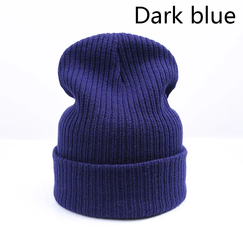 MLTBB Новинка Skullies Beanies зимняя женская шапка Мужская Skullies шапки теплая шапка для отдыха Зимняя шерстяная зимняя шапка более толстая крышка - Цвет: F