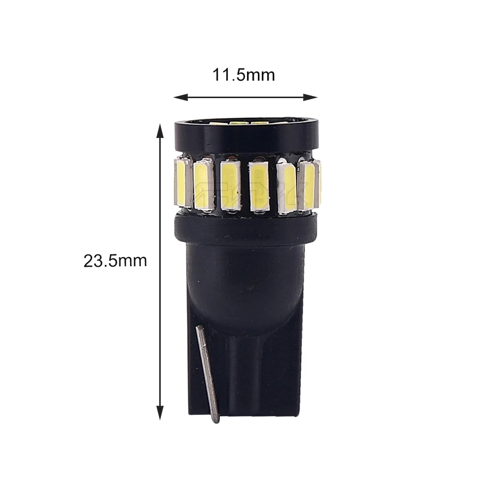 10 светодиодных ламп W5W T10 Canbus 4014 SMD 21 светодиодный 194 168 автомобильные габаритные