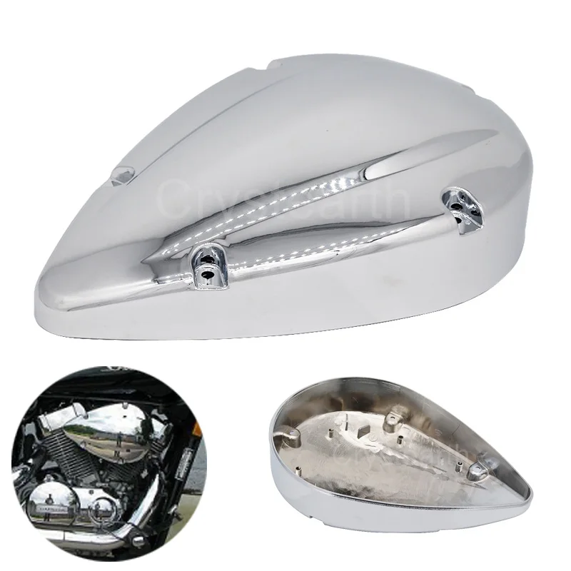 Хромированная крышка фильтра для мотоцикла ABS пластик Honda Shadow Aero 750 VT750C VT 750C 05 06 07 08