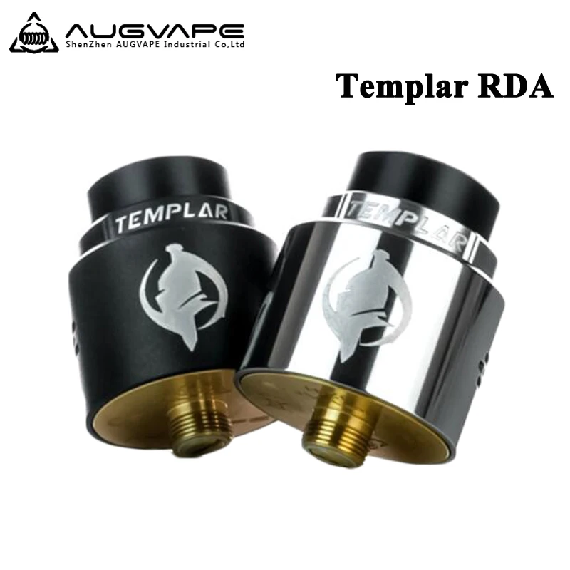 Оригинал Augvape темплар RDA танк 24 мм распылитель 810 ПЭИ дрип-Тип 304 нержавеющая сталь