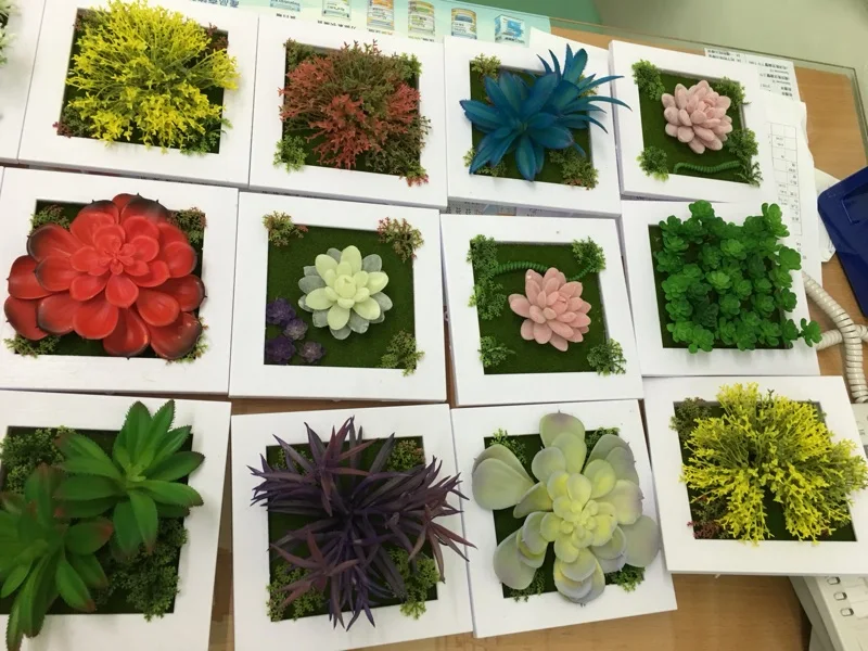 Фоторамка из искусственной древесины креативное настенное украшение 3D с