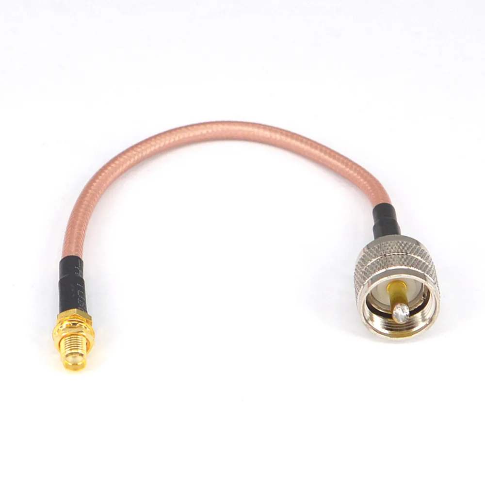10 шт. UHF Штекерный SMA Гнездовой разъем Удлинительный кабель RG142 Pigtail с низкой