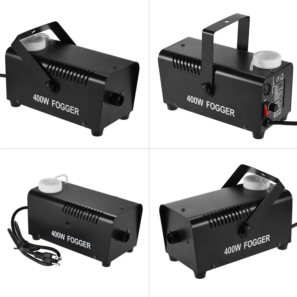 Мини LED RGB беспроводной 400 Вт туман дымовой машина Сценический Эффект диско DJ