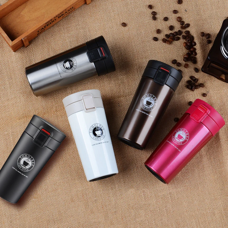 Transhome стакан из нержавеющей стали thermocup кофе кружки 380 мл THERMOS Мода изоляции