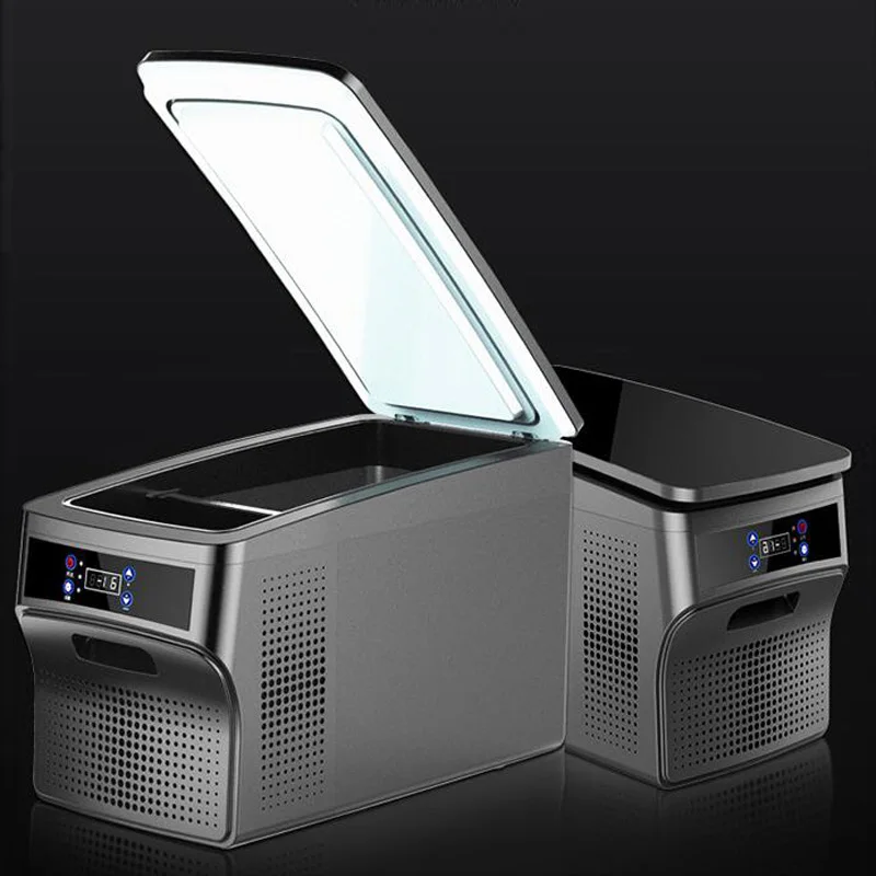 26L/32L-25 Celsius Freeze Mini Refrigerator Compressor Car Home Dual-use Portable Fridge Camping Car Electrical Cooler Box