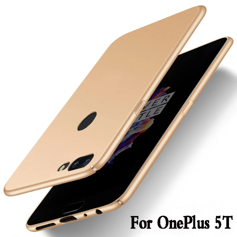 KBUBYT Роскошный чехол для oneplus 5t Высокое качество матовая задняя крышка A5010 360
