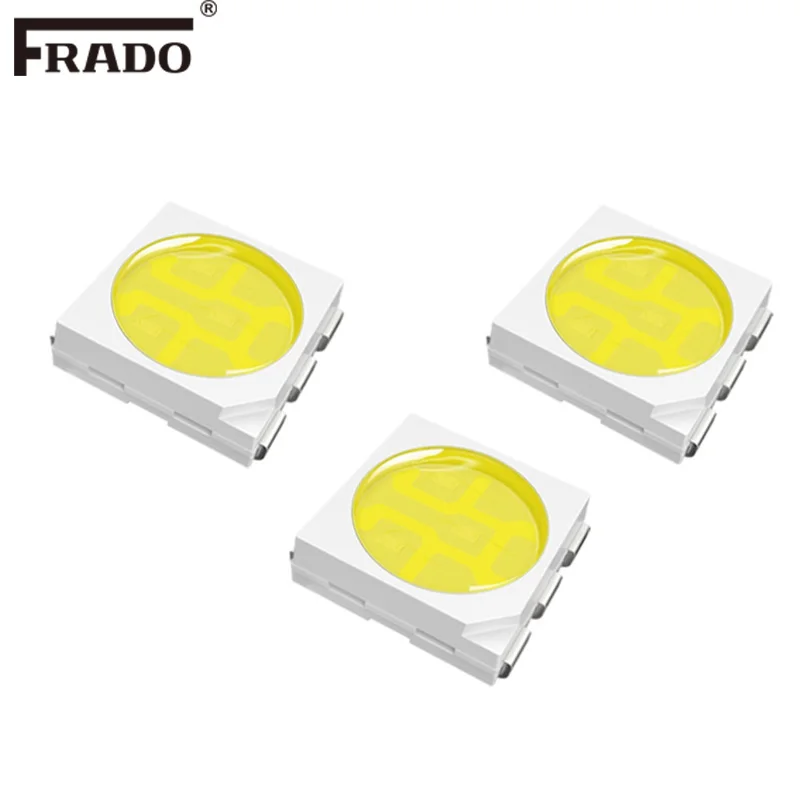 50 шт./лот Epistar излучающие диоды SMD 5050 чип для светодиодной лампы световые бусины