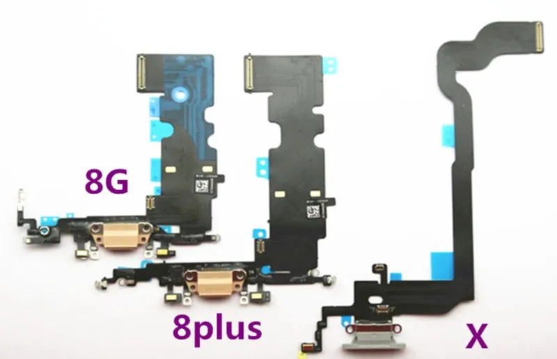 5 шт. для iphone 8 8P X Док-станция зарядки док-станция USB разъем передачи данных гибкий