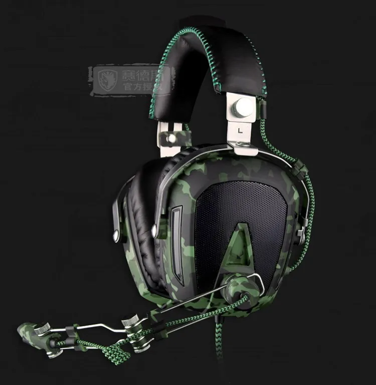 SADES A90 Pilot USB 7,1, игровые наушники с объемным звуком, гарнитура, 7 цветов, дыхательные огни для PC Gamer, камуфляж