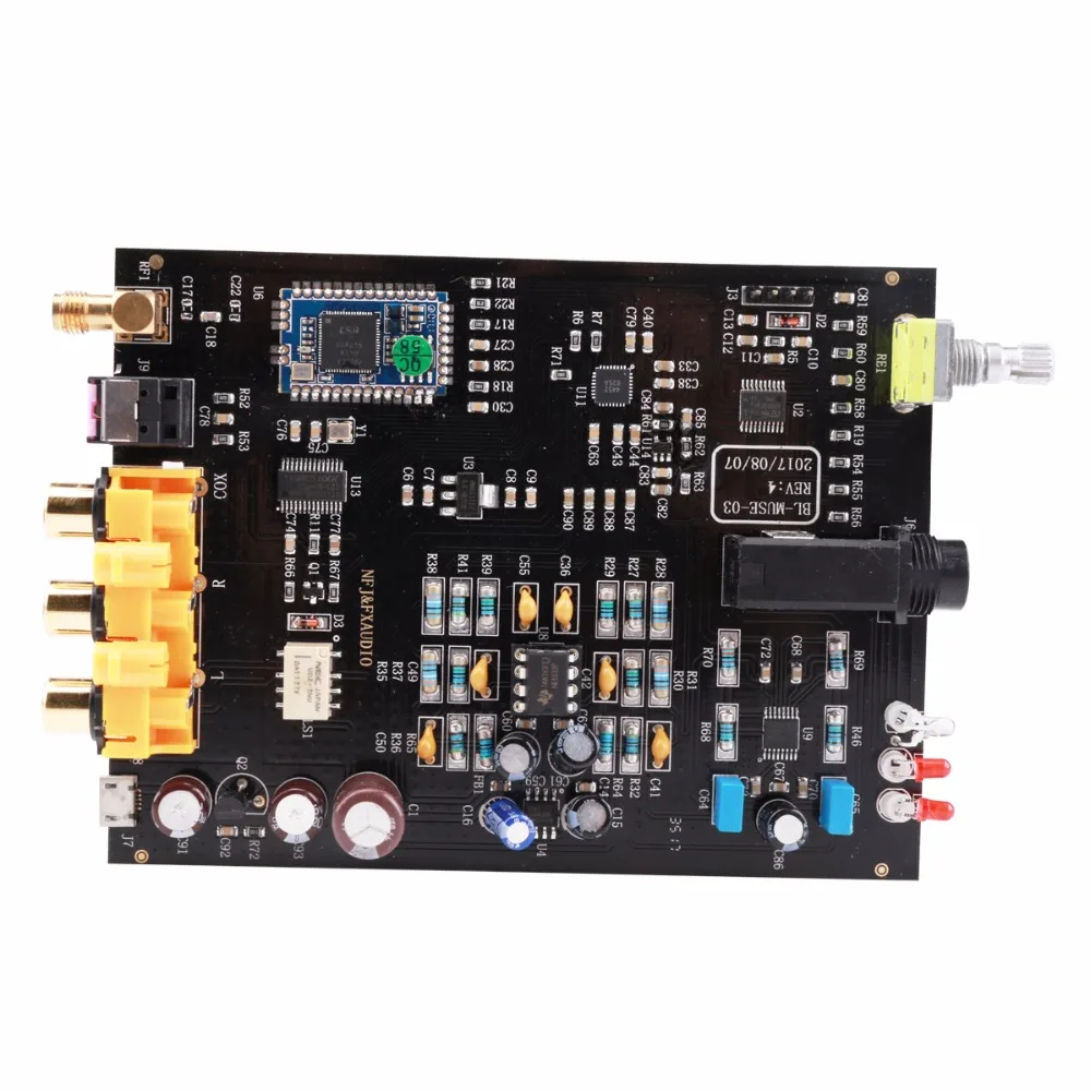 Новый FX-AUDIO BL-MUSE-03 CSRA64215 аудио приемник Мини Bluetooth 4 2 DAC декодирование усилитель для