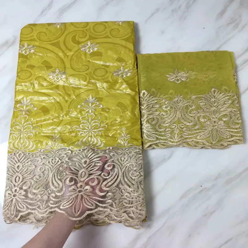 Черный Базен богатая ткань embroidere парча 100% хлопок высокое качество камень богатый