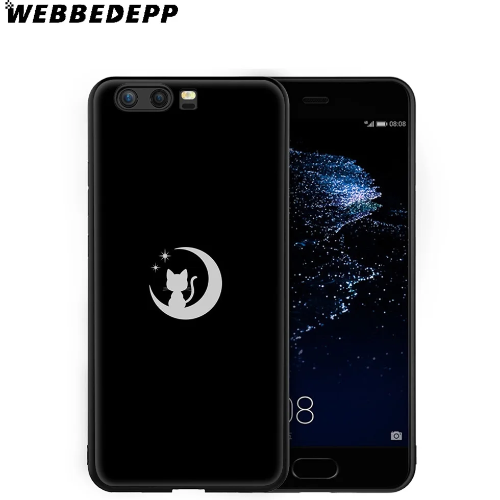 WEBBEDEPP мягкий чехол с аниме Sailor Moon для Huawei P8 P9 P10 P20 P30 Lite Pro P Smart Z Plus 2019 Y6 Prime 2018 2017 Mini |
