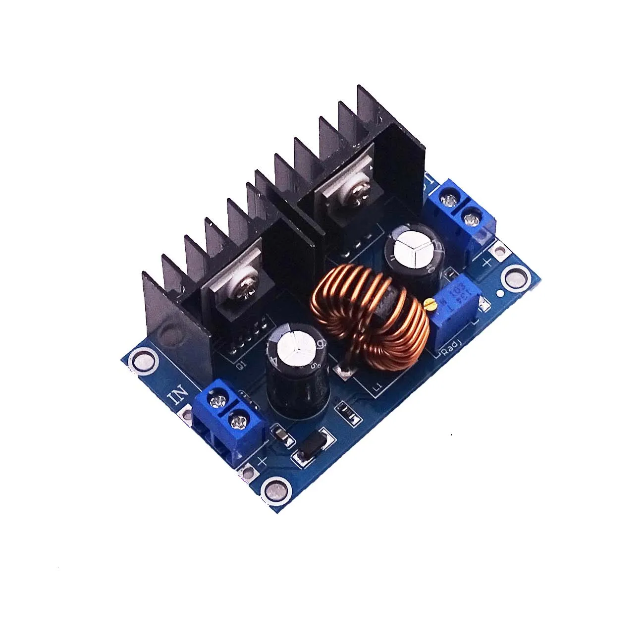 XL4016 PWM регулируемый 4 36 в до 1 25 модуль для шаговой карты 8A 200 Вт понижающий