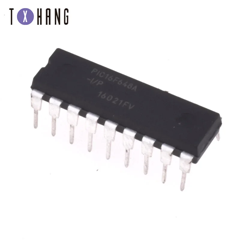 1 шт. PIC16F648A I/P DIP 18 DIP18 16F648A DIP|Интегральные схемы| |