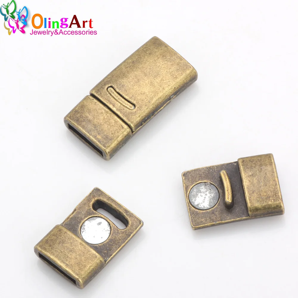 OlingArt 27*13 мм 2 шт./лот прочная магнитная застежка четыре цветных покрытия высокое