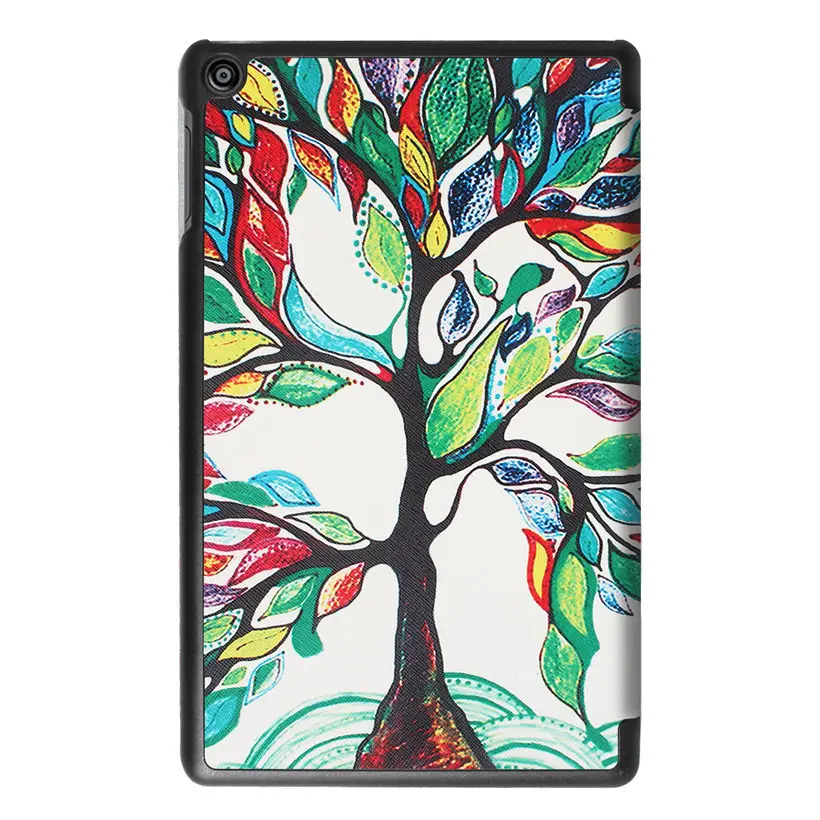 Умный защитный чехол для планшета amazon kindle fire hd 8 выпуск 2017 new 7 го поколения|Чехлы