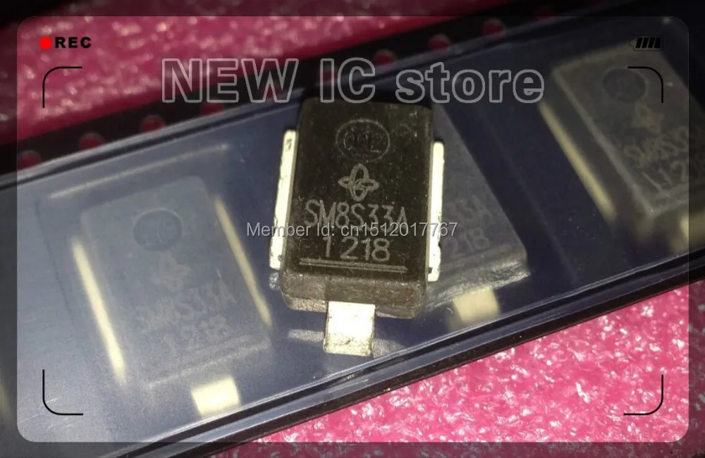 50 pcs/lot SM8S33AHE3 / 2D SM8S33A SM8S33 VISHAY DO-218 | Электронные компоненты и принадлежности