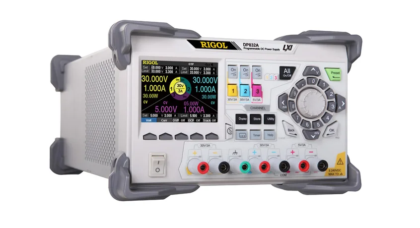 Rigol DP832A тройной выход 195 Вт Источник питания постоянного тока 3 канала |