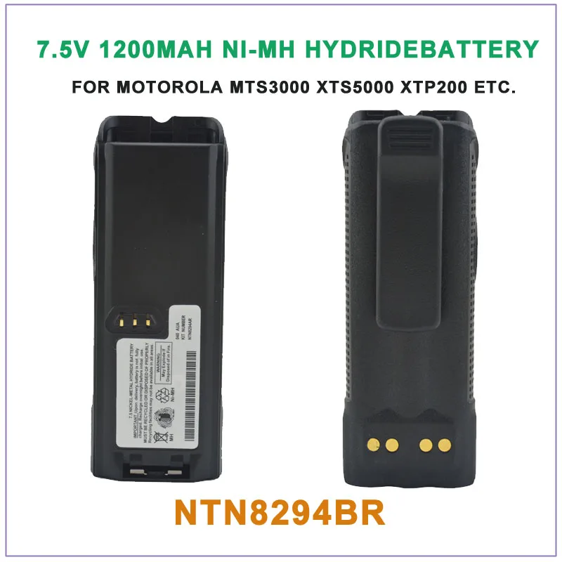 NTN8294AR 7 5 V 1200mAh Ni MH аккумулятор для Motorola XTS3000 XTS5000 XTS3500 XT5300 XTS4250 MTP200 MTP300 портативная