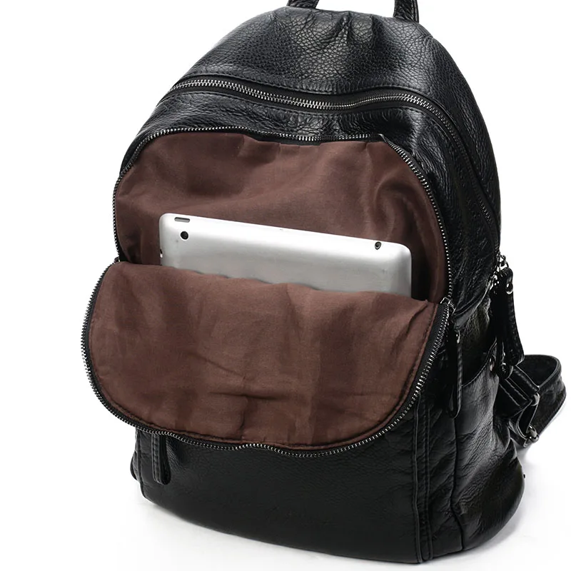2018 Для женщин рюкзак высокое качество из искусственной кожи Mochila Escolar школьные