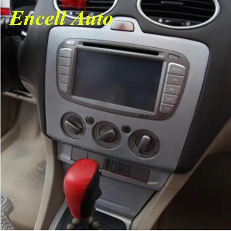 Автомобильные Чехлы 3D защитный чехол из углеродного волокна для консоли Ford Focus 2