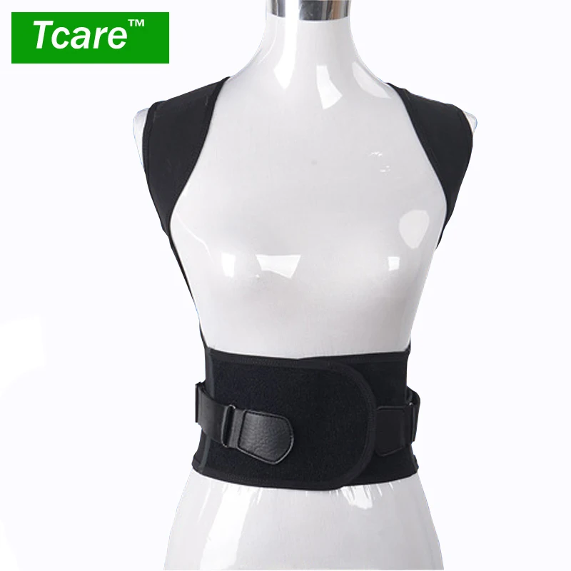 Tcare коррекция осанки Талия Плечо грудь поддержка спины Brace корректор пояс для женщин мужчин размер s/m/l/XL/XXL забота о здоровье