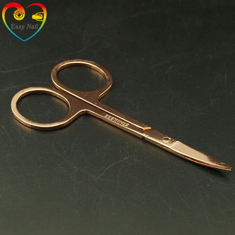 Easy Nail 1 шт. новые красивые узоры ножницы для макияжа маникюра для ногтей бровей носа ресниц кутикулы ножницы инструменты для макияжа, 4 вида