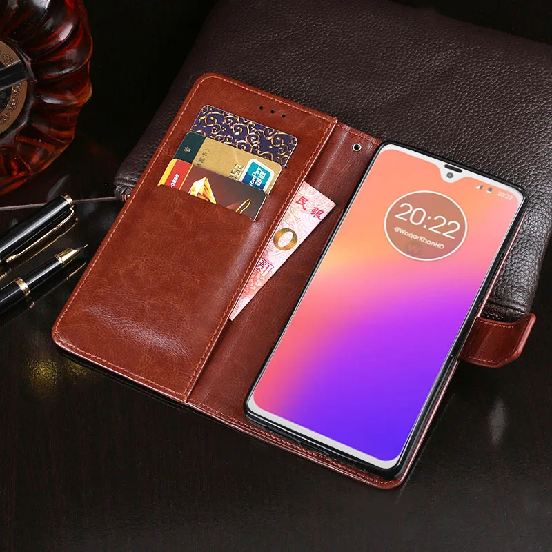 ITGOOGO кожаный флип чехол для Motorola Moto G7 Plus телефона | Мобильные телефоны и