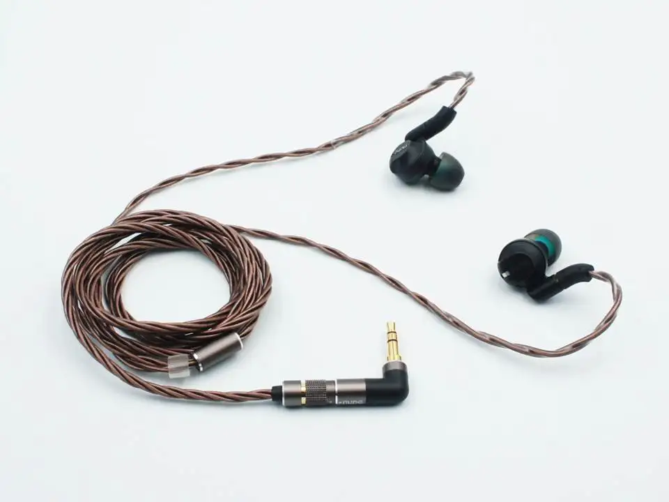 DUNU DK4001 Chi 4BA+ 1 динамический Драйвер Гибридный MMCX HiFi Aduiophile наушники-вкладыши
