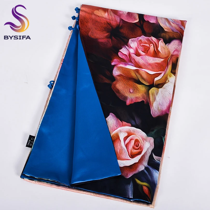 Женский Длинный шарф на пуговицах BYSIFA Элегантный дизайнерский шейный платок с