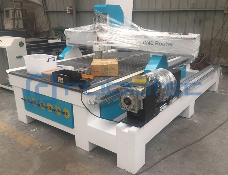 Цзинань реклама cnc маршрутизатор 1325 с поворотной осью/новое состояние 4 оси